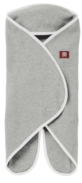 Red Castle Couverture Babynomade Polaire Ouatinée Gris Sel - 0/6 mois